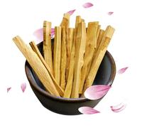 Bâtons d'encens en bois de santal naturel - Légèrement parfumés - Avec résine haute - Pour l'aromathérapie - Pour la méditation, la prière, le yoga - Apaise les fils de bois issus d'ingrédients