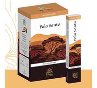 Bâtons d'encens Himalaya Palo Santo 15 g x 12 Paquets - 100% purs et naturels roulés à la Main, sans Produits Chimiques | Recommandé pour Nettoyer et Purifier