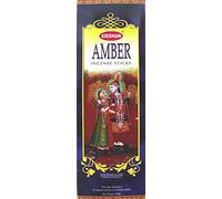 Bâtons d'encens Krishan Ambre - lot de 3 boites de 8