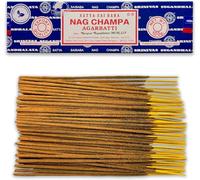 Bâtons D'encens Satya Nag Champa-1 Paquet De 100 G (70-80 Bâtons)-Aromathérapie-Méditation-Yoga-Packaging Eco-Friendly