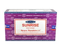 Bâtons d'encens Satya Nag Champa Sunrise - Sunrise, Boîte de 12 paquets