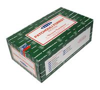 Bâtons d'encens Satya Patchouli Forest - lot de 12 boites de 15g