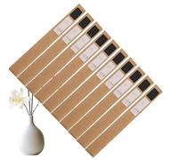 Bâtons diffuseur d'huile - 60 tiges en rotin de 23 cm pour diffusion des odeurs | Bâtons de remplacement de diffuseur, idéal pour la chambre à coucher, le salon, la salle de bain et la voiture