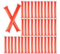 Bâtons du tonnerre supporters - Bâtons colorés de pom-pom-pom girl pour jouer, 40 branches de pom-pom girl | Générateurs de bruit portables Cheer Clapper pour événements S
