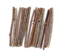 Bâtons en bois, branches de saule naturel, disques bûches, fournitures artisanales bricolage for décoration peinture fond fête mariage, 20 pièces Bâtons de Bois pour Art