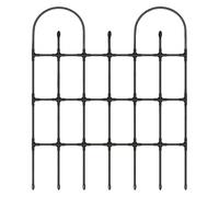 Bâtons grimpants pour grimpantes - Treillis de jardin en métal Support pour la croissance verticale des Fleurs de tomates Lierre clématite Légumes Arrière-cour Patio Balcon Durable