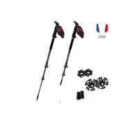 Bâtons Guidetti B-light alu carbon (rubis) Taille unique