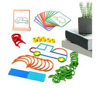 Bâtons Intelligents Pour Tout-Petits | Jeu d'Entraînement à la Pensée Logique,Jouets Puzzle pour Réflexion Rapide,Pour Garçons et Filles École Maternelle Famille Groupe Activité Voyage Educateurs