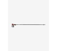 Bâtons Leki Airfoil 3D noir gris foncé rouge brillant (paire) - 135