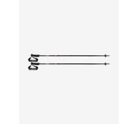 Leki - Neolite Airfoil - Bâtons de ski - 135 cm - black / dark anthracite / neonorange