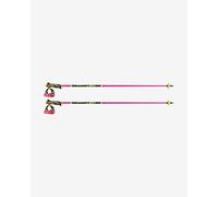 Bâtons Leki Venom SL 3D fuchsia noir jaune fluo (paire) - 135