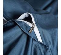 bâtons Longs Base Coton pièces Collets Riche à Ride Ultra Soft Breathable Locier Couvre-literie Courtepointe Down Feuille de lit 2 taies d'oreiller (Couleur: C)