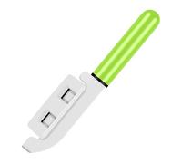 Bâtons lumineux de pêche pour la pêche de nuit, accessoire de pêche de nuit, lumière LED pour la pêche en mer et en eau douce, rechargeable et durable, 1 pièce Ncb358 (vert, 5,7 x 1,1 cm)