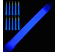 Bâtons lumineux festifs, bâtons phosphorescents | Bâtons lumineux qui brillent dans le noir bâtons ultra ,Kit de lumière et de survie Glowsticks multi-usages pour mariage Raves Concert Nouvel