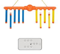 Bâtons Réflexes À Lâcher Jouet Rechargeable USB 3 Vitesses avec Invites | Défi des Bâtons à Faire Tomber Pour Maison, École, Vacances, Rassemblement Familial, entre , Garçons, Orange