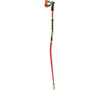 Bâtons ski alpin Leki WCR GS 3D (Bright red/Black/Neonyellow) Mixte 130 cm