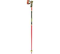 Bâtons ski alpin Leki WCR SL 3D (Bright red/Black/Neonyellow) Mixte 120 CM