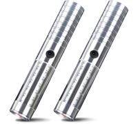 Bâtons stroboscopiques LED - 2 pièces - Rechargeable - 10 heures d'autonomie - Idéal pour KTV et soirées