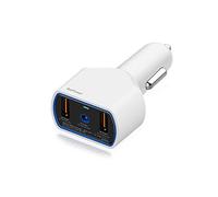 BatPower CCA2 Puissance élevée 120W Portable Chargeur de Voiture Compatible avec MacBook Pro Air Portable Magnétique Chargeur de Voiture Ordinateur Chargeur de véhicule DC 12v-24v Auto Adaptateur