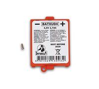 BATSÉCUR - Pile Alarme BATXU04 Compatible RXU04X pour DAITEM Hager LOGISTY ATRAL - 4.5V 2.7Ah