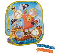 Battat B. Toys - Toss 'n' Score - Jeu de Lancer de Sacs de fèves - 3 Jeux et 8 Sacs de fèves - Jouet Amusant et Actif - Jeux de Plein air pour Enfants - 3 Ans et +