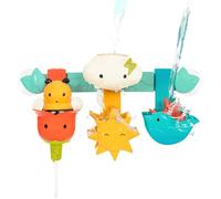 Battat Barre de Bain Rain & Shine, 6 pièces Amovibles, 2 ventouses