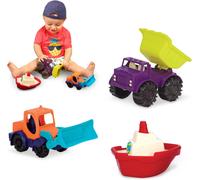 Battat Bx1528 Vehicules Jouet Coloré Multicolore 3 Unité (Lot De 1)