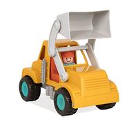 Battat Camion Chargeur Frontal, véhicule de Chantier Jaune Classique