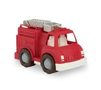 Battat Camion de Pompiers Wonder Wheels, Jouet Rouge à échelle | Camion de pompiers rouge avec échelle extensible, grue pivotante, panier mobile, adapté aux petites mains, 1 ans et +