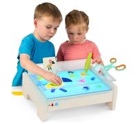 Battat Education Boîte lumineuse de traçage - Table lumineuse pour enfants - Lumières sensorielles - Planche lumineuse pour enfants - Kit scientifique éducatif - 3 ans et plus - Explorateur lumineux