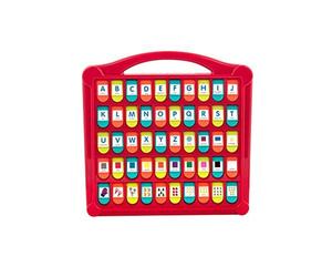 Battat - Hide & Seek Alphabet Pop-Up - 50 Shapes Colors Letters Numbers - Learning Toys For Toddlers - Phthalates & Bpa Free