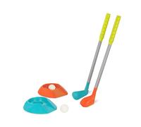 Battat BT2691Z Kit de Golf pour Enfants, 2 Clubs de Golf, 2 Balles de Golf, 2 Putters - Jeu en Intérieur et Extérieur - Dès 3 ans