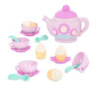 Battat - La Dida Musical Tea Party - Service à thé Musical | Comprend 17 pièces au total : théière musicale, 4 tasses, 4 soucoupes, 4 cuillères, 4 cupcakes, 3 ans et +