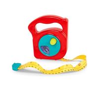 Battat - Mètre à mesurer pour Enfant - Bobine et poignée - Jouet à mesurer avec Carrousel de découverte d'outils - Unités en Pouces et Centimètres, Jaune