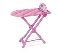 Battat - Play Circle - Ensemble de Repassage pour Enfants - Fer à Repasser Jouet - Table à Repasser Pliable - Jeu d’Imitation - 3 Ans et +