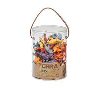 Battat Terra Dinos In Tube Action Figure Set
