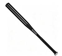 Batte de Baseball 25pouces Longueur 63,5cm - Matériau en Alliage d'aluminium - Manche caoutchouté antidérapant - Noir