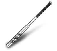 Batte de Baseball Aluminium 34 Pouces 86cm Argent Batte Base-Ball Métal Antidérapante Adulte Pro Léger pour Exercice Joueurs Jeu Homme Femme 86 de Longueur Solide à la Mode