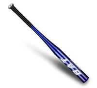 Batte de Baseball Aluminium 34 Pouces Bleu Noir Argent au Choix Batte Base-Ball métal Adulte Pro Léger pour Exercice Joueurs Jeu Homme Femme 86cm de Longueur Solide Durable à la Mode (Bleu)