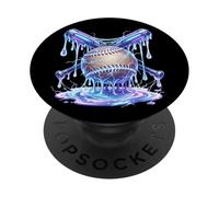 Batte de Baseball Drip Batte électrique pour garçons PopSockets PopGrip Adhésif