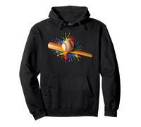 Batte de Baseball Qui Frappe Une Balle pour garçons et Filles Cool Home Run Baseball Sweat à Capuche