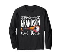 Batte de Baseball « Thats My Grandson Out There » Manche Longue