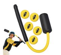 Batte de corde portable - Outil d'entraînement de softball, corde de rythme de balle de frappe avec design léger, équipement d'entraînement à la maison en plein air, adolescents, adultes, hommes