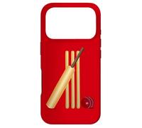 Batte de Cricket, Balle et guichet Coque pour iPhone 17 Pro