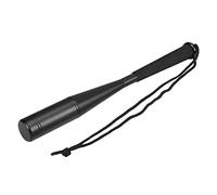 Batte de pêche portable en alliage d'aluminium avec tête lourde semi-solide EVA Grip accessoire de pêche léger avec lanière pratique à utiliser
