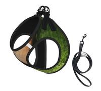 Batte et Balle de Cricket,Harnais pour Animaux de Compagnie, Harnais réfléchissant réglable pour Chien,L