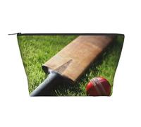 Batte et Balle de Cricket, Trousse de Toilette Trousse de Maquillage Sac à cosmétiques Trousse de Toilette de Voyage Portable