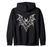 Batte Gothique Essaim Dark Night Sky Halloween Design Sweat à Capuche