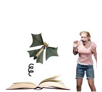 Batte Volante Magique, Chauve-Souris Volante, Transformation À La Main, Papillon, Accessoires Magiques, Amusant, Surprise, Blague, Jouet Magique, 1 Pièce