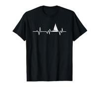 Battement Cardiaque avec Un voilier T-Shirt Graphique avec Valeur